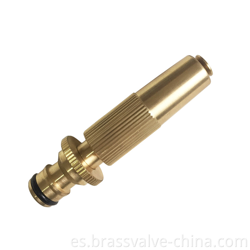 Brass Garden Hose Power Nozzle H725 Jpg